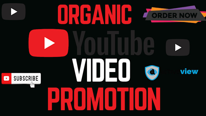 Gig Preview - Do organic youtube video promotion to increase views and  subscription