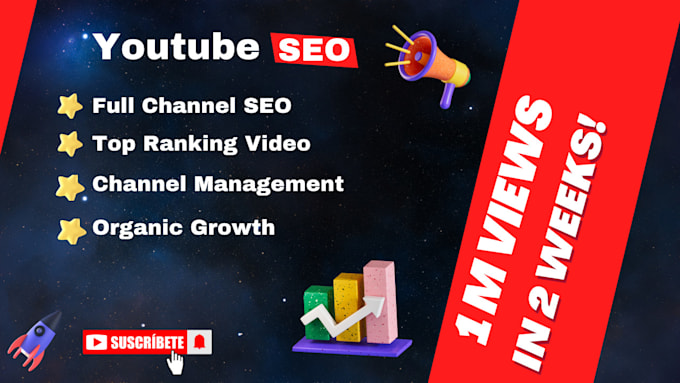 Bestseller - be your youtube video SEO expert