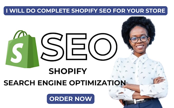 Gig Preview - Do complete shopify seo to improve ecommerce ranking, sales, and traffic