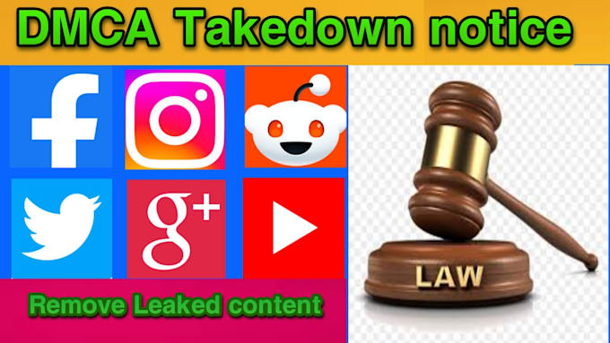 Gig Preview - Takedown remove defamatory copyright infringement posts from internet under dmca