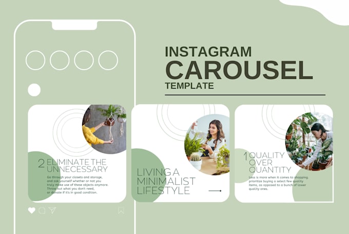 Gig Preview - Design carousel posts for instagram and facebook ads