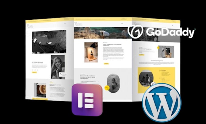 Gig Preview - Design wordpress website, redesign wordpress website, clone with elementor