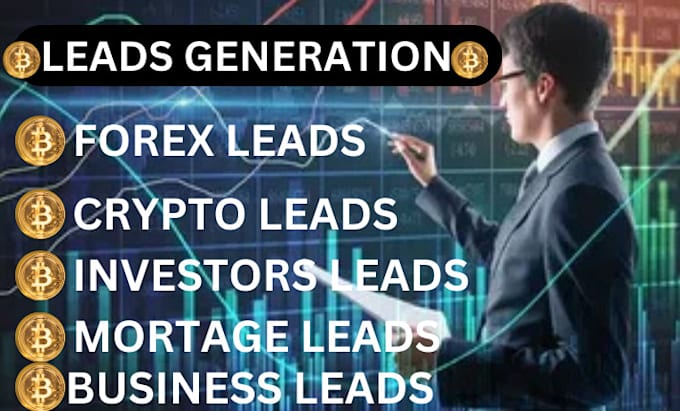 Gig Preview - Provide forex leads, crypto leads, forex traders leads, investor fresh leads