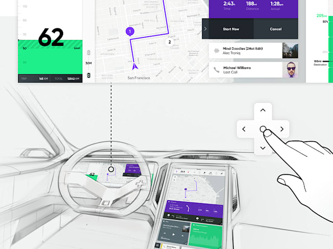 Gig Preview - Develop ev infotainment app, ev travel, ev companion app,  ev ai assistant app