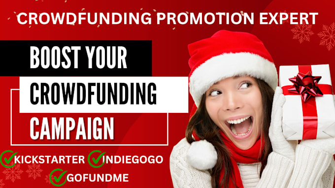 Bestseller - promote your kickstarter indiegogo gofundme crowdfunding campaign