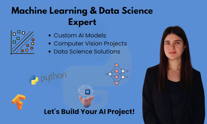 Gig Preview - Do machine learning, data science, computer vision projects using python