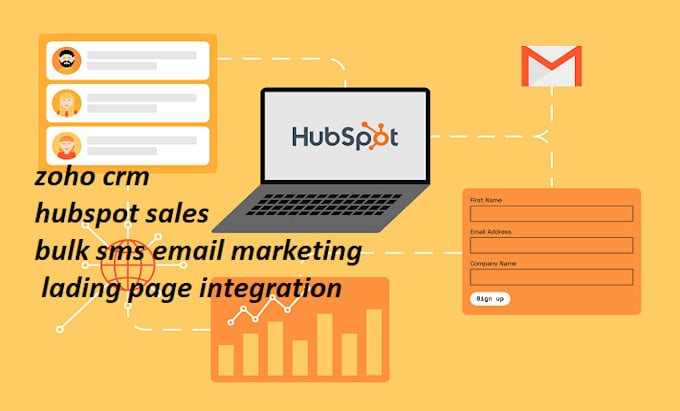 Gig Preview - Setup hubspot sales automation, hubspot website, salesforce hubspot crm