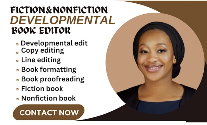 Gig Preview - Be your expert developmental editor for fiction and non fiction books