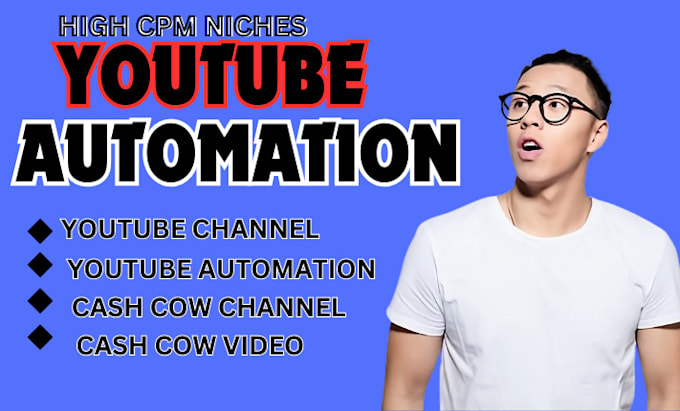 Gig Preview - Setup youtube automation channel, create 2025 cash cow channel, cash cow video