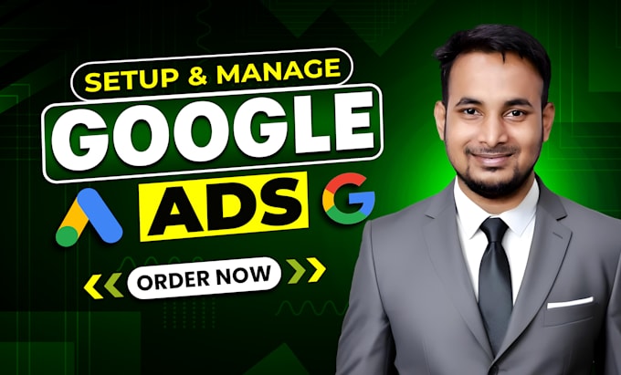 Gig Preview - Setup, manage and optimize google ads adwords ppc campaigns