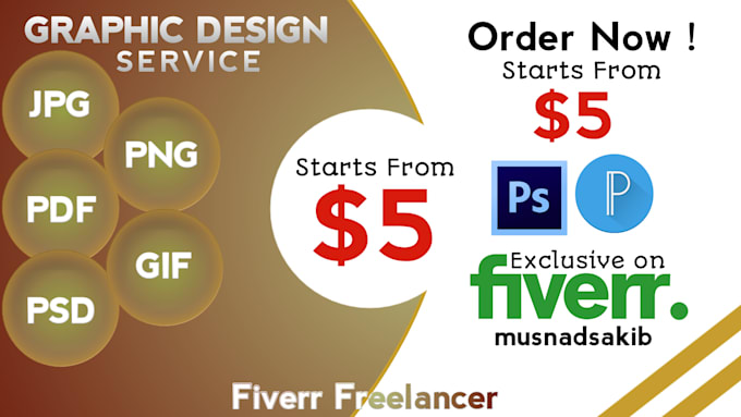 Bestseller - do any professional graphics designing work