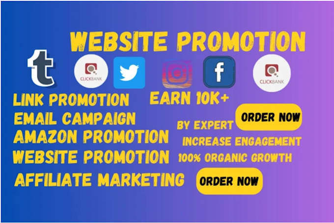 Gig Preview - Organic promote your website, business, amazon product book ebook crypto USA, UK