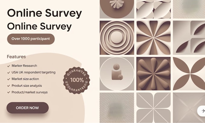 Gig Preview - Conduct your online surveys with over 1000 audience respondents and form filling