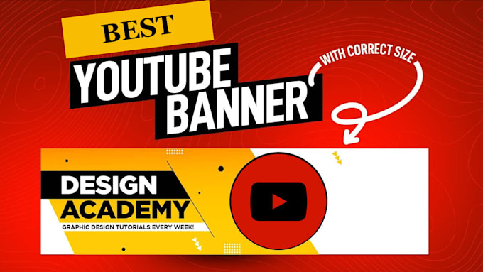 Gig Preview - Design an outstanding youtube banner and logo, web banner