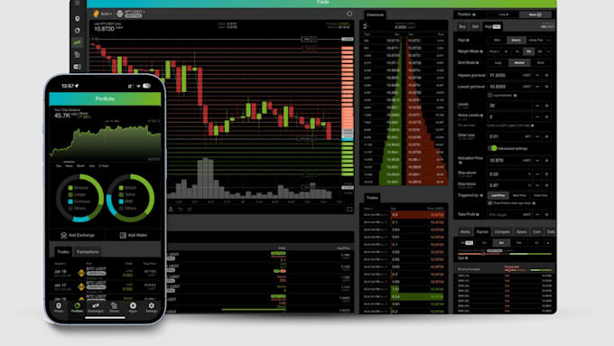 Gig Preview - Develop crypto trading bot on cexs binance bybit mexc coinbase kraken okx etc