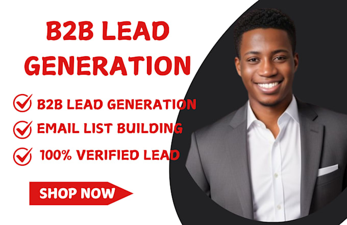 Gig Preview - Linkedin sales navigator b2b lead generation email list building lead generation