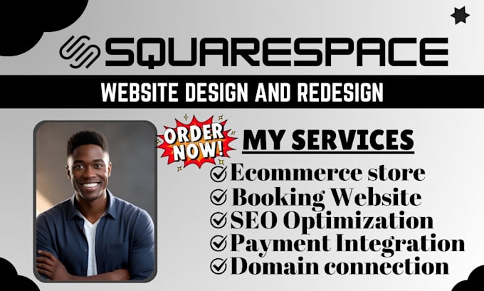 Gig Preview - Edit squarespace website design customize update squarespace website redesign