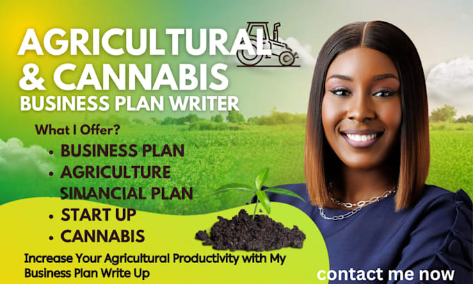 Gig Preview - Write agriculture business plan, greenhouse, cattle, chicken marijuana plan