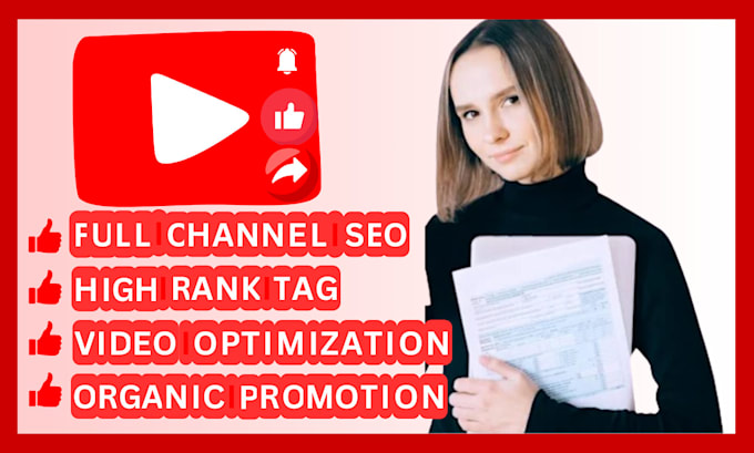 Bestseller - do youtube video SEO audit and fix any video for top ranking