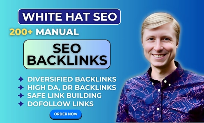 Gig Preview - Build contextual SEO dofollow backlinks with link building service