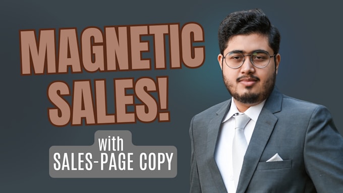 Gig Preview - Copywrite persuasive sales page copy for your sales funnel