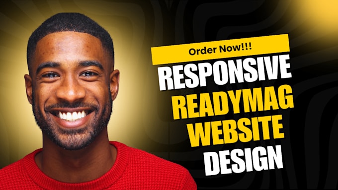 Gig Preview - Design or redesign website in readymag