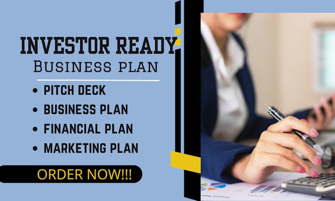 Gig Preview - Develop an investor ready business plan, financial projections, forecasting