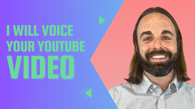 Gig Preview - Narrate your youtube channel and social media videos