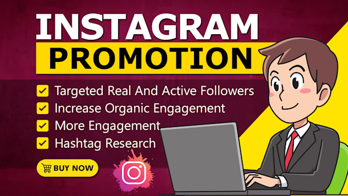 Gig Preview - Do superfast instagram promotion to increase followers and engagement