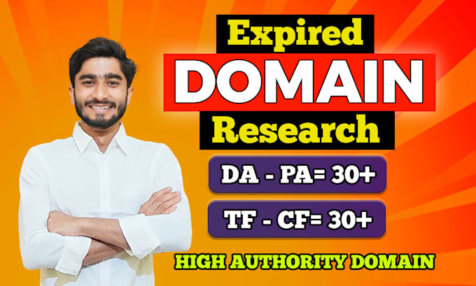 Gig Preview - Do advanced expired domain research for your niche