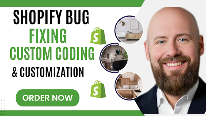 Gig Preview - Do shopify custom coding, bug fixes, and store optimization expertly