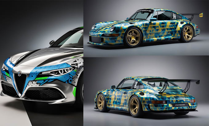 Gig Preview - Design professional car and bike livery