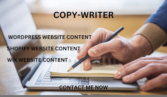 Gig Preview - Do wordpress website content copywriter