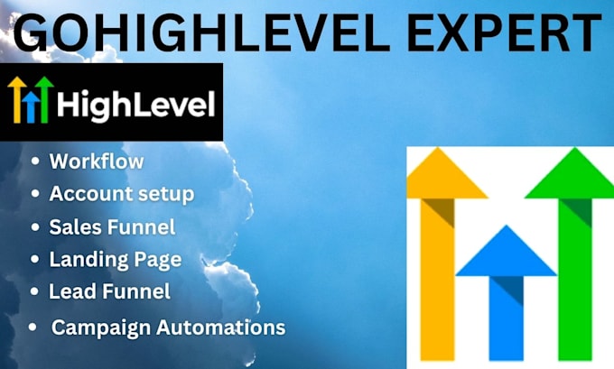 Gig Preview - Setup your gohighlevel ghl workflow, sequence, calender, automation, salesfunnel