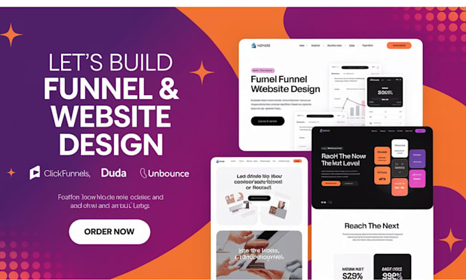 Gig Preview - Design landing page in  wordpress, wix landing   converting unbounce landing pa