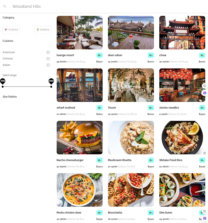 Gig Preview - Build a restaurant website with online ordering reservation