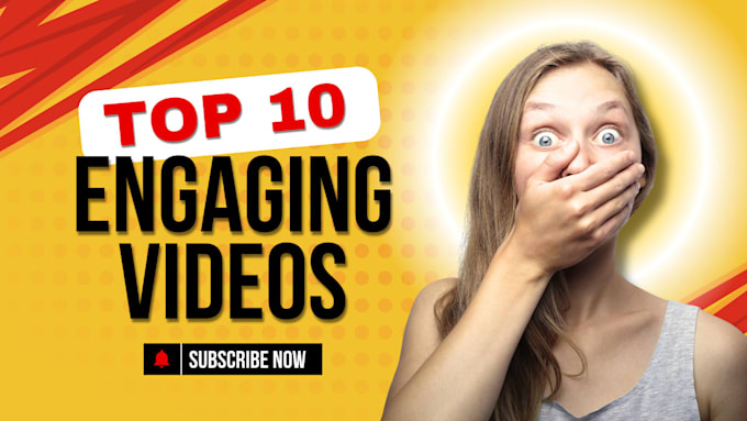 Gig Preview - Create engaging top 10 lists video creation for your niche