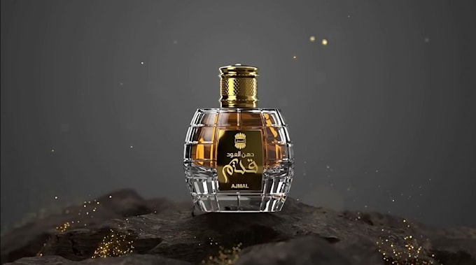 Gig Preview - Do cgi 3d perfume  animation, bottle animation, 3d model, 3d product animation