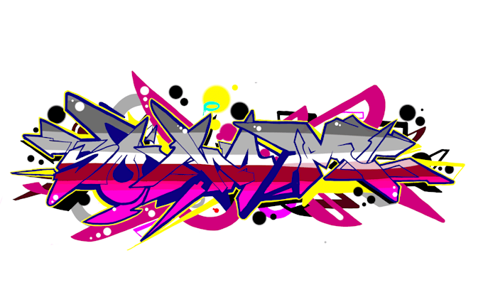 Gig Preview - Write your name or your brand with urban art graffiti style