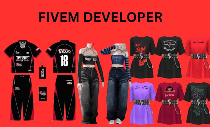 Gig Preview - Create custom textures for vests and clothing for your fivem server