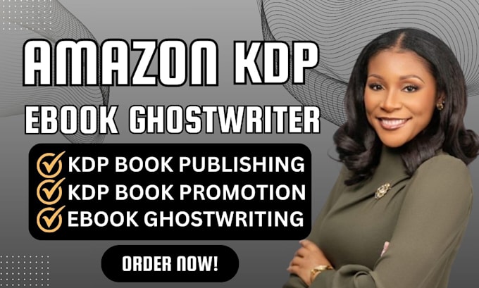 Bestseller - do amazon KDP ebook writing book publishing and formatting as ebook ghostwriter