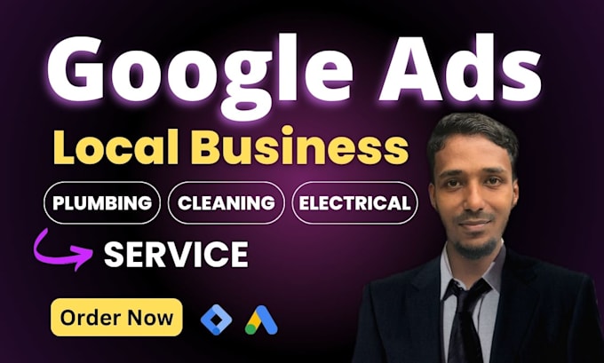 Gig Preview - Optimize google PPC ads for plumbing,cleaning,electrical business in USA and UK