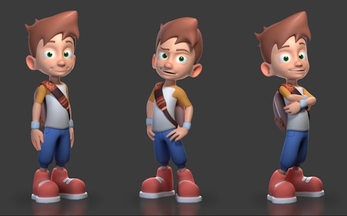 Gig Preview - Do a 3d character modeling realistic character 3d metahuman character animation