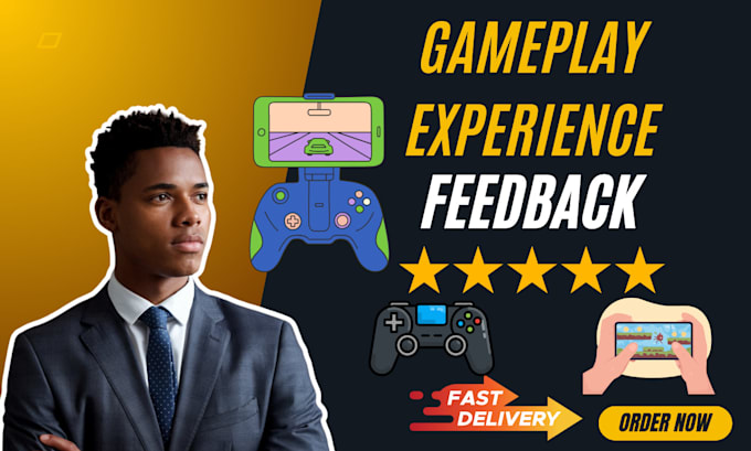 Gig Preview - Test and review your game on any platform, gameplay expeience and feedback