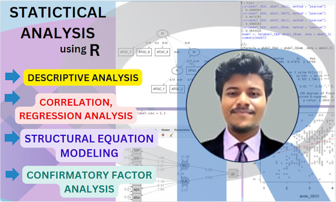 Gig Preview - Do statistical data analysis with r, python, stata, and excel