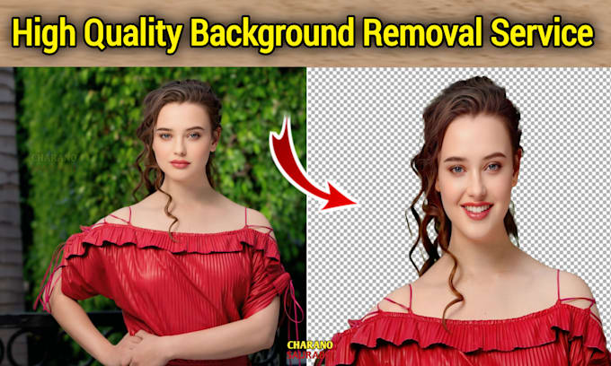 Gig Preview - Do high quality photo background removal, image editing, clipping path