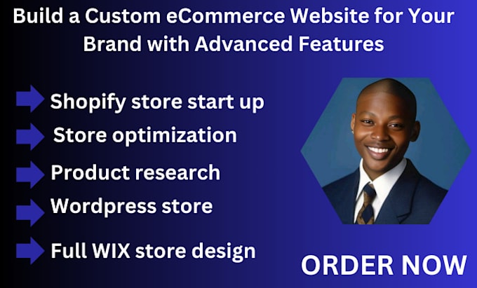 Gig Preview - Build a custom ecommerce websites for your brand with advanced features