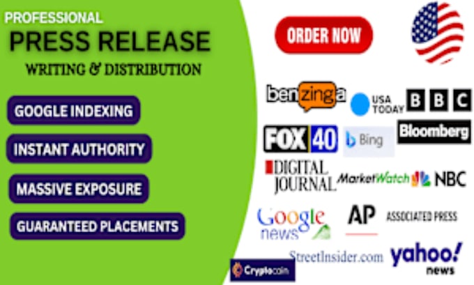 Gig Preview - Do online press release distribution or write and distribute UK press release