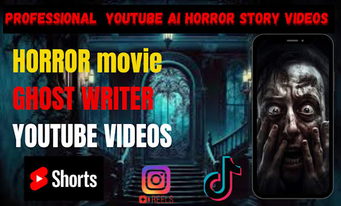 Gig Preview - Create ai horror stories for youtube video  tiktok  facebook instagram reels