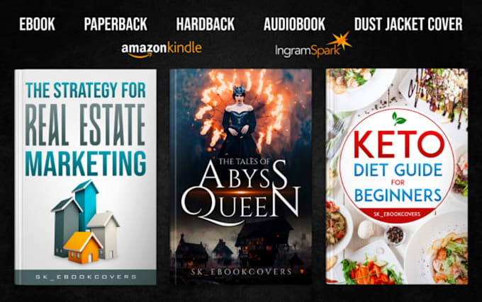 Gig Preview - Design stunning ebook covers to make your book stand out